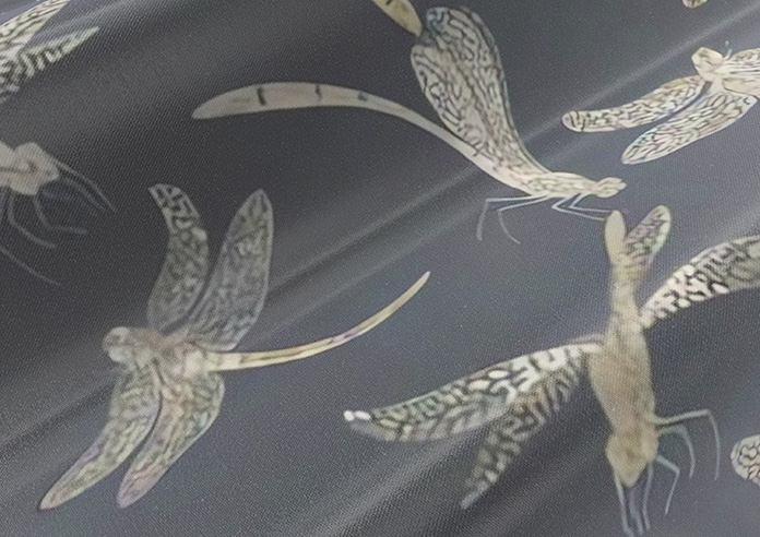 Dragonflies, Twilight - Roman Blind - Image 4